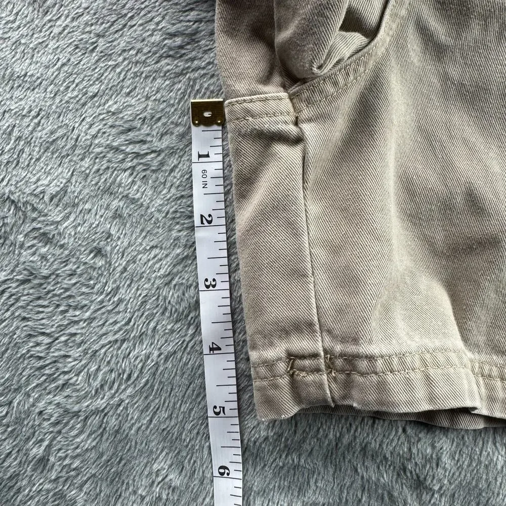 Vintage J.Crew Cargo Shorts Men's 32 Fits 30 Khaki Utility Made in Taiwan